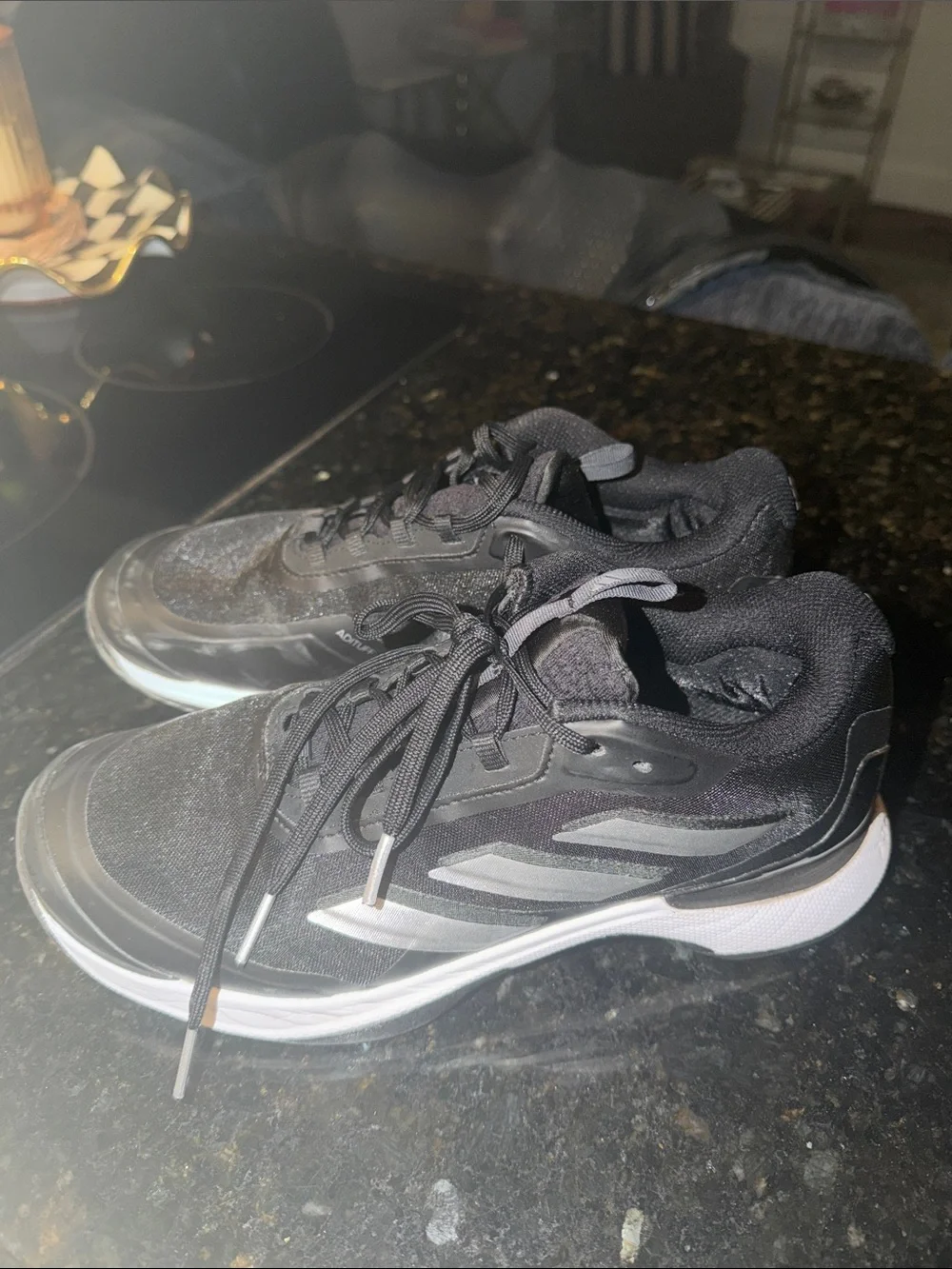 adidas Black Athletic Shoes - Women's